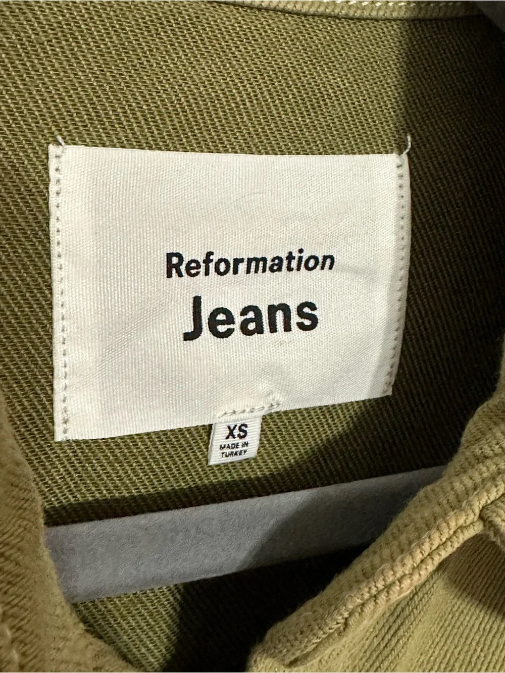 Reformation Ace Oversized Shirt‎ Jacket Size X-Small